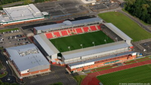 Leigh aerial photograph